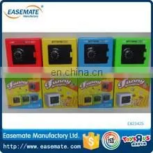 Coloring Money machine alarm clock for kids
