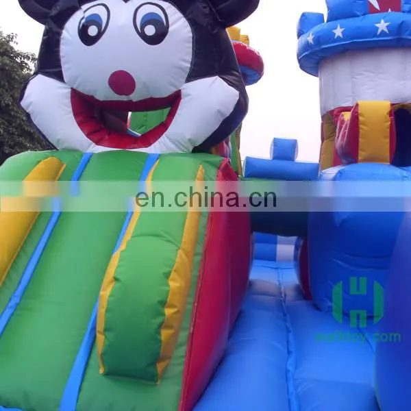 HI 0.55mm pvc hot saling inflatable amusement park inflatable playground