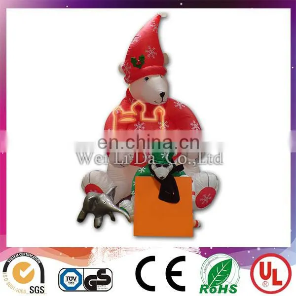 lowes christmas inflatables santa claus