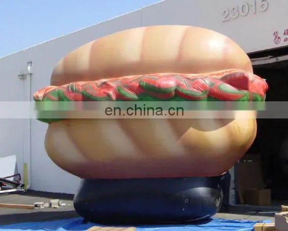 2013 Hot-Selling inflatable hamburger for advertisment/promotion