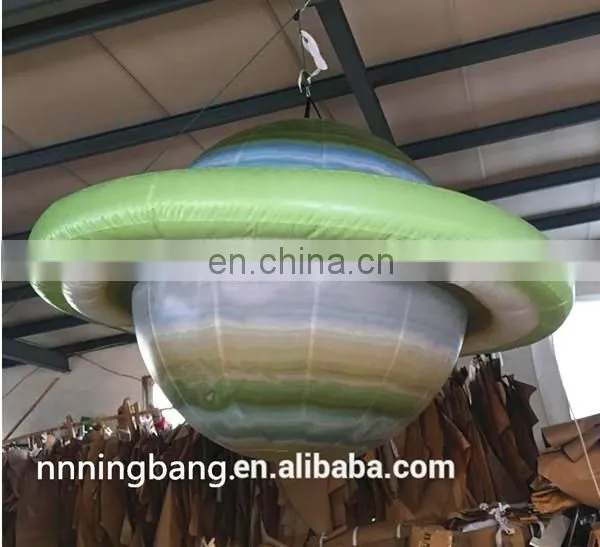 Custom outdoor decoration sgiant inflatable Saturn balloon