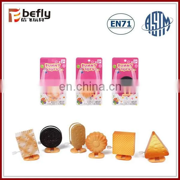 Funny walking cookies wind up biscuit toy