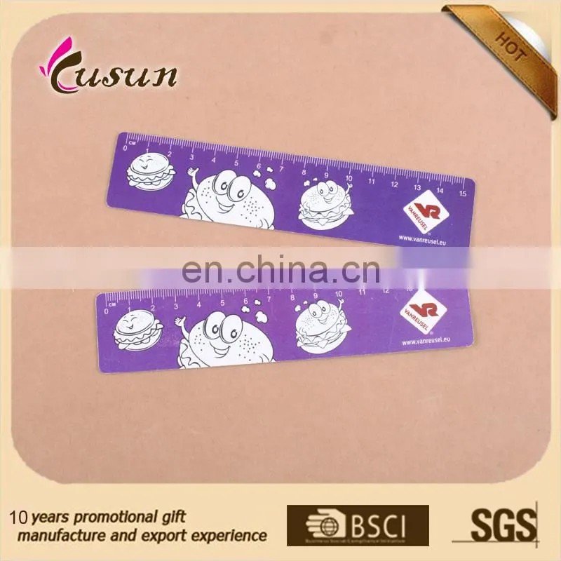 Promotional gifts wholesale custom plastic ruler / cheap scale pp ruler