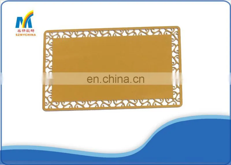 Blank Heat Press Metal Cards For Business