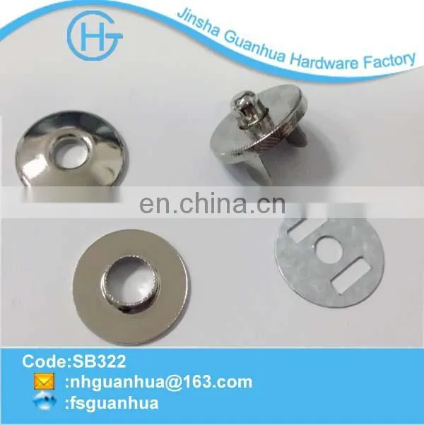 For purse new design round snap magnetic buttons
