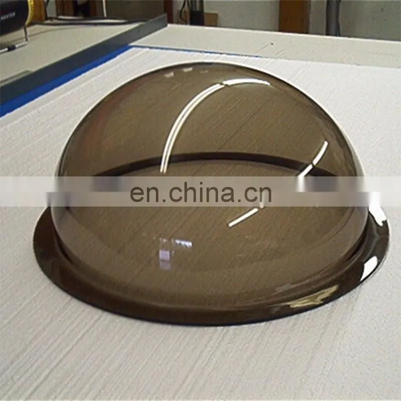 Factory custom PMMA half sphere plelxiglass dome hemisphere acrylic half dome