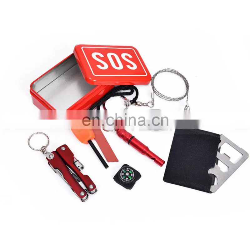 Outdoor Survival Tool Pack for Camping Hiking Hunting Climbing Traveling