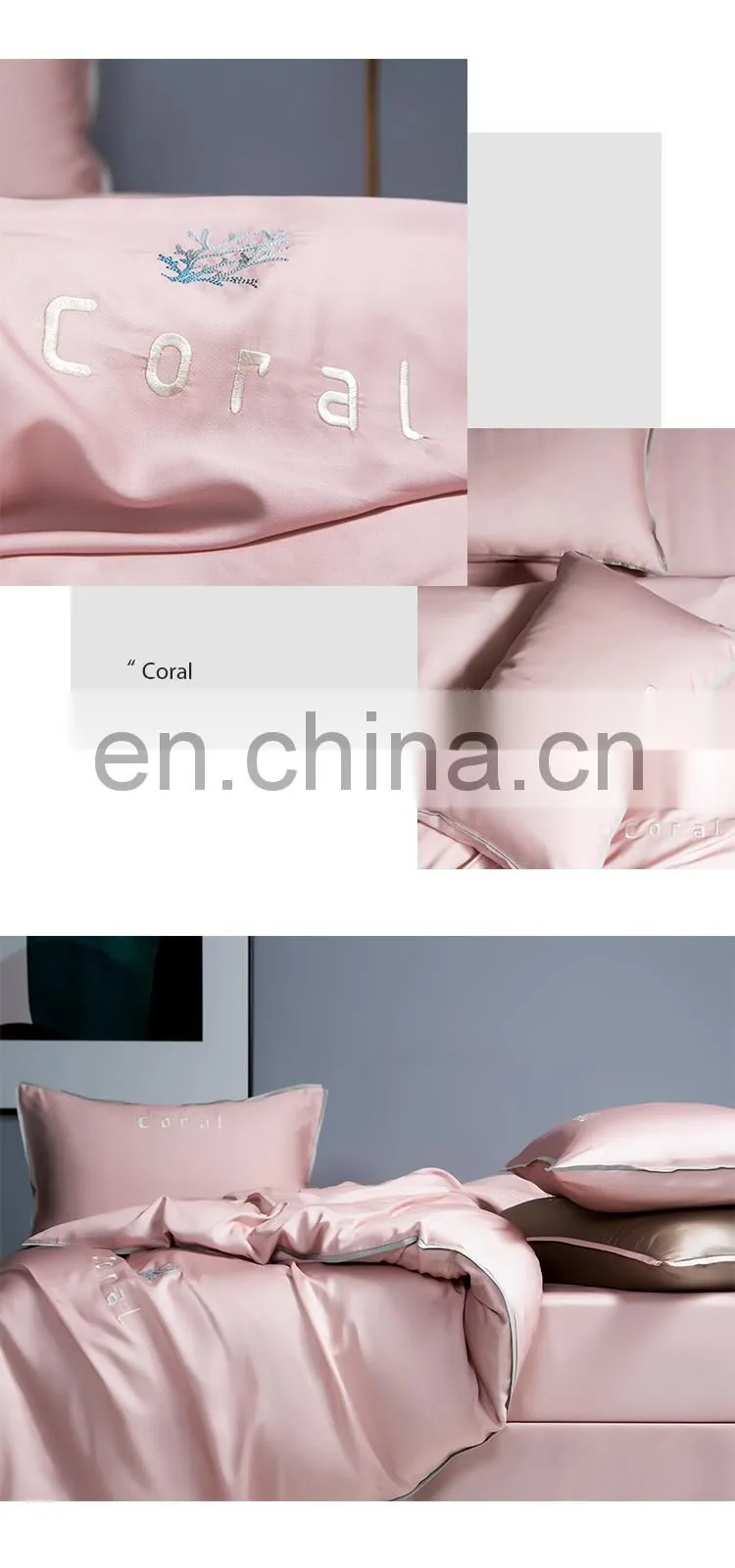RAWHOUSE silk bedding set tencel 4 pcs bedding set