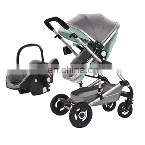 Hot Sale Baby Perambulator Stroller2018 Baby Pink Pushchairs Carseat Set thumbnail-6