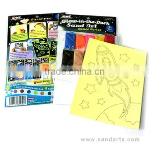 Glow-in-the-dark Sand Art - Space Series thumbnail-1
