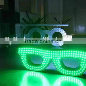 Modern Hot Sell Economic Metal Nameplates Signs/eyeware Sign Led Neon Sign thumbnail-1