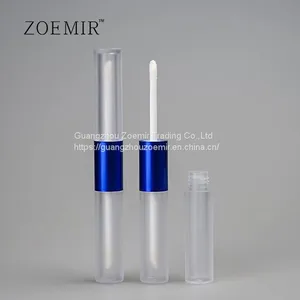 Fashion Custom Cosmetic Packaging Lip Gloss Tube Double Tube thumbnail-5