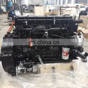 Hot Sell 4 Cylinder160HP Water Cooling Diesel Engine ISDe160 30 for Truck thumbnail-3
