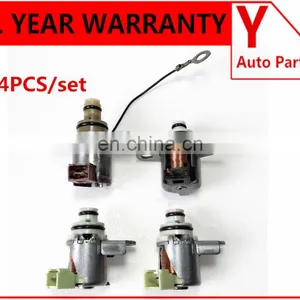 Original Set of 4 Pcs Transmission Shift Solenoid OEM JF405E JF402E for Hyundai Santro for Suzuki Cervo 06 Up L3.7L High Lapin thumbnail-1