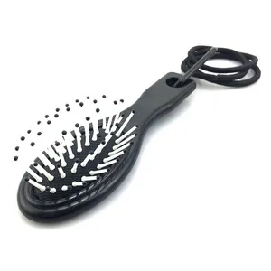Small Kids Hair Brush Pink Cushion Hair Detangler Brush thumbnail-4
