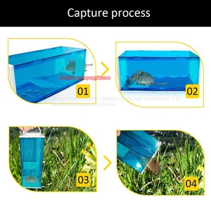 Humane Rat Animal Trap Cage Live Catch Mouse Trap thumbnail-4