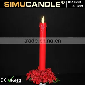 LED Insert Candle With Moving Flame, With USA and EU Patent thumbnail-3
