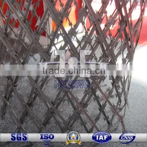 Hot Dip Galvanized Bto-22 Razor Wire Mesh Fence thumbnail-1