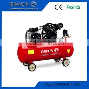 Portable Piston Belt Driven Industrial Air Compressor Prices With CE,ROHS thumbnail-1