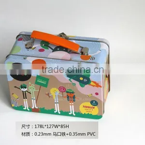 Printed Tinplate Box Packing Christmas Gift thumbnail-1