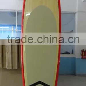 Round Nose Deck&bottom Bamboo SUP Paddle thumbnail-2
