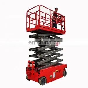 5m Lifting Height Hydraulic Mobile Scissor Car Lift thumbnail-4
