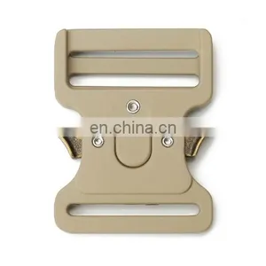 Hot Product Outdoor Buckle Custom Logo 50mm Metal Adjustable Tactical Belt Buckle for Military thumbnail-3