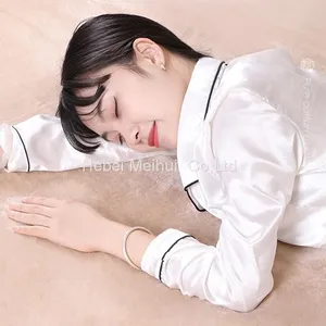 Thick Soft Flannel Heated Plush Warm Winter Throw Electric Blanket 110V For Home thumbnail-5