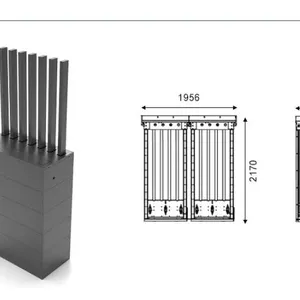UPARK Outdoor Swimming Pools Residential Underground Fencing Gate Customized Color Pop Up Gates thumbnail-5