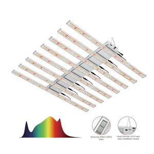 Indoor Growing Newest IP65 Led Grow Light 600w 800w 1000w 0-10v Daisy-chain for Indoor Grow Room Greenhouse Medical Plants Veg Flower Harvest thumbnail-2