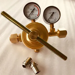 Acetylene Pipeline Pressure Reducer, Pipeline Pressure Reducing Valve, National Standard Pressure Gauge, Explosion-proof and Anti-shock Acetylene Pressure Reducer thumbnail-1