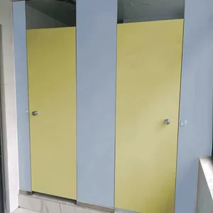 Bathroom Toilet Room Partitions Phenolic Resin Board Panel Office Toilet Cubicles for Sale thumbnail-3