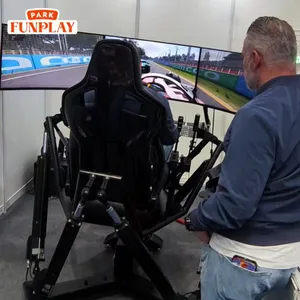 6 Axis Flight Motion Simulator Rig for Microsoft Windows PS Xbox Pilot Training With Realistic Motion Feedback Sturdy Frame With Major Platforms thumbnail-5