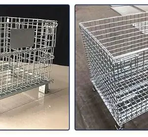 Full Welding Galvanized Wire Mesh Panels for Cages Steel Cage thumbnail-3