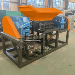 Two Shaft Scrap Metal Steel Iron Aluminum Metal Steel Scrap Shredder thumbnail-3