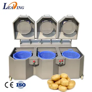Vegetable and Fruit Washing Machine Bubble Cleaning Machine for Cabbage Lettuce Pepper Washer thumbnail-5