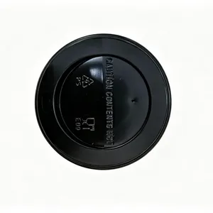 PS Plastic Disposable Coffee Beverage Cup Lid for Hot Beverages thumbnail-3