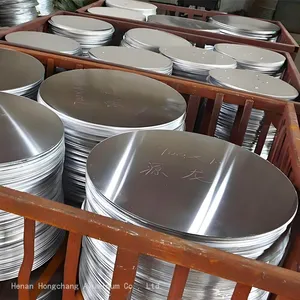 1050, 1060, 1100, 3003 Food-Grade Aluminum Discs for Kitchenware thumbnail-2