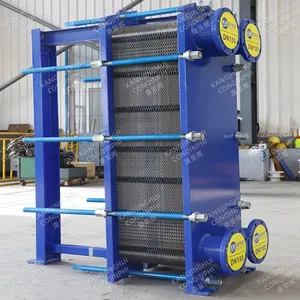 High Energy Efficiency Gasketed Plate Heat Exchanger, 316L Plates, 0.6mm Thickness, Max 200kW thumbnail-2