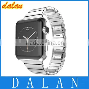 High Quality 316L Band Stainless Steel For Apple Watch Strap Metal Link Bracelet 42mm 38mm thumbnail-1