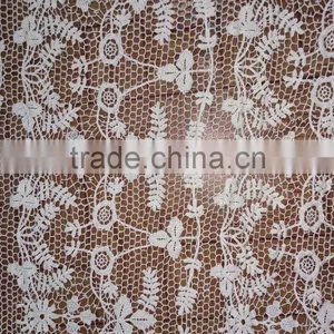 2016 Wholesale Cotton Fabric Embroidery Lace With Mesh Designs thumbnail-4