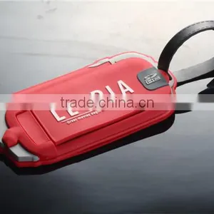 China Factory Custom Soft Pvc Luggage Tag With Promotion Gifts thumbnail-4