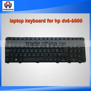 HOT SALE Laptop Keyboard for HP DV6-6000 Black With Frame SP thumbnail-1