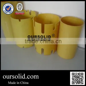 Epoxy Fiberglass Glassfiber Insulation Pipe Tube Parts thumbnail-1