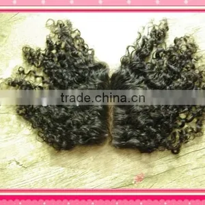 THot Selling 100% Virgin Brazilian Human Curly Wave Human Hair Closure thumbnail-1