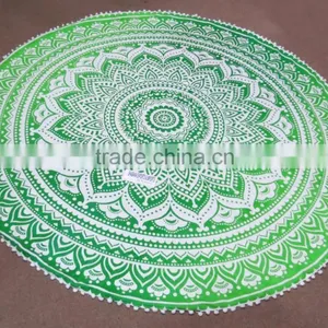 Soft Microfibre Round Beach Towel Pareo Turkish Towel thumbnail-4