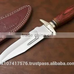 Custom Handmade Hunting Knives With Sheath thumbnail-1