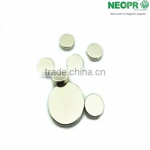 3M Adhesive Bulk Neodymium Ndfeb Magnets in D10x1.5mm thumbnail-4