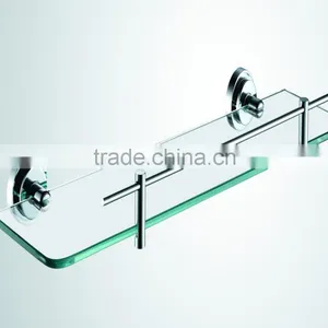 Wall Hung Fashionable Double Bathroom Shelf thumbnail-3