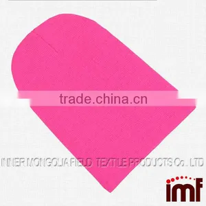 100 Acrylic Custom Neon Color Solid Beanie thumbnail-1